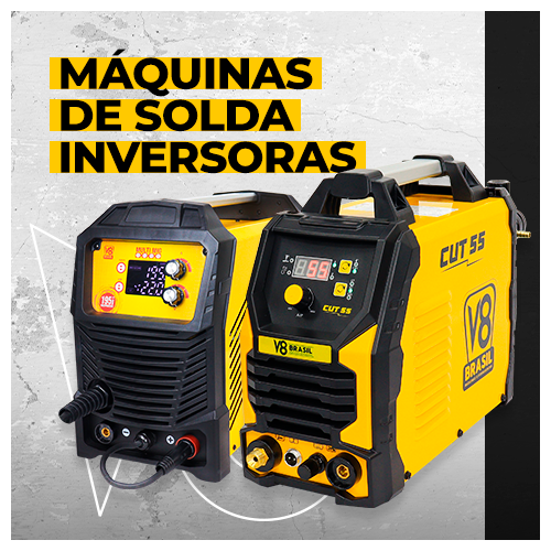 Destaque Máquinas de Solda Inversoras | V8 Brasil